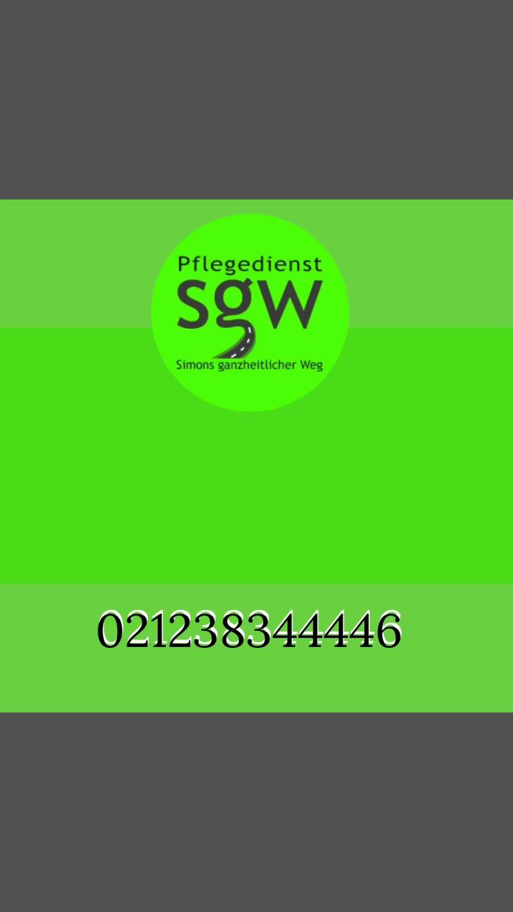 Instagram post from pflegedienst.sgw. This post is in position 0.