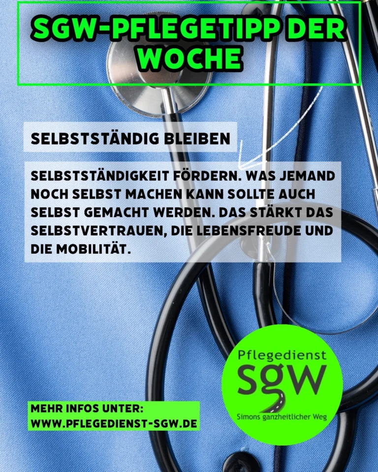 Instagram post from pflegedienst.sgw. This post is in position 1.