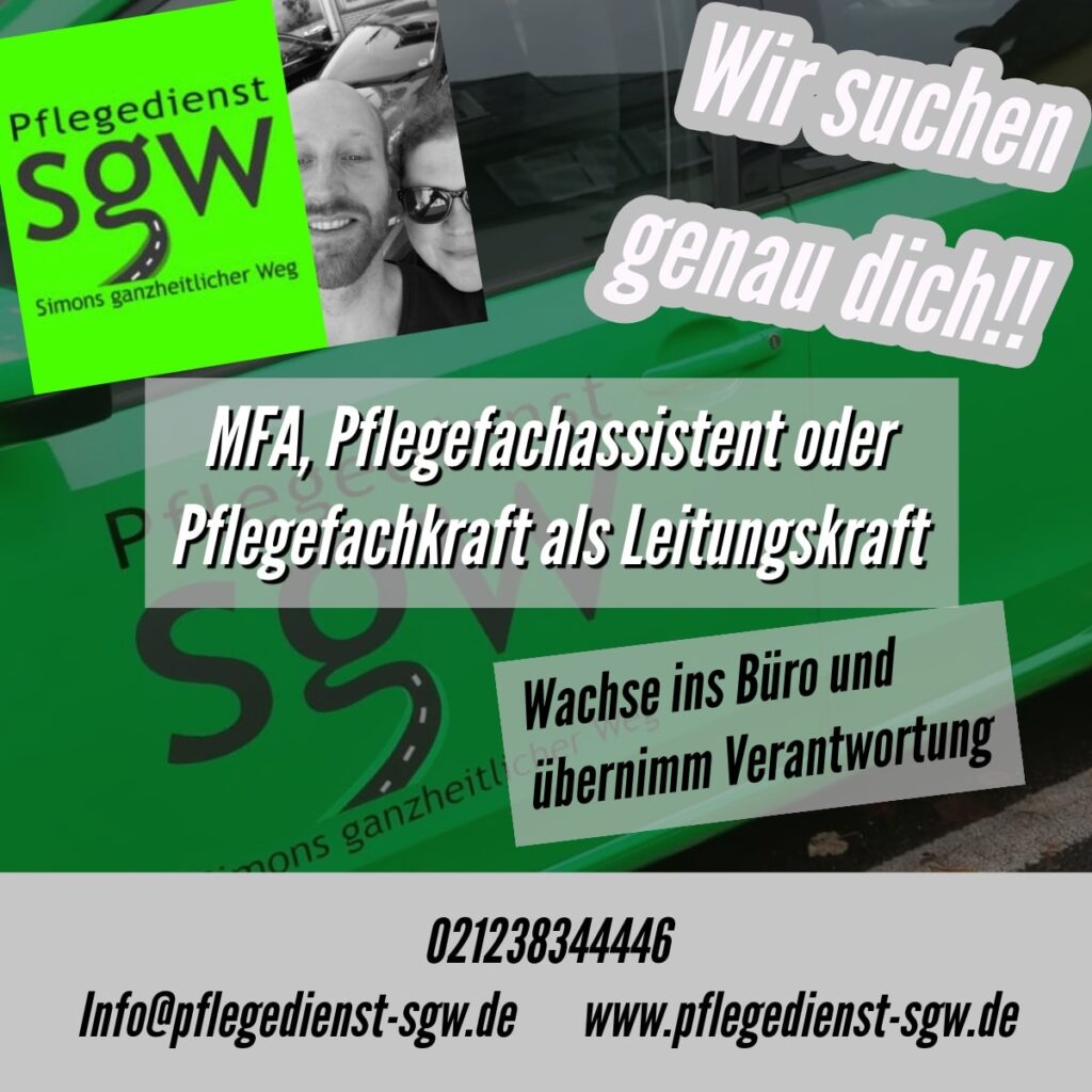 Instagram post from pflegedienst.sgw. This post is in position 1.