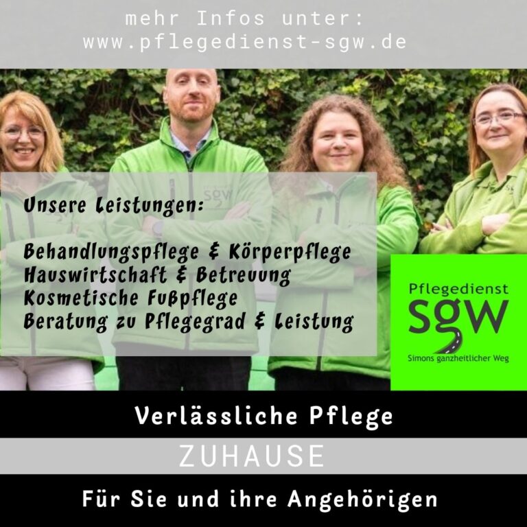 Instagram post from pflegedienst.sgw. This post is in position 2.