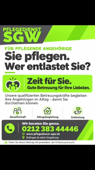 Instagram post from pflegedienst.sgw. This post is in position 3.